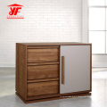 Two Color Small Corner Tv Storage Unit